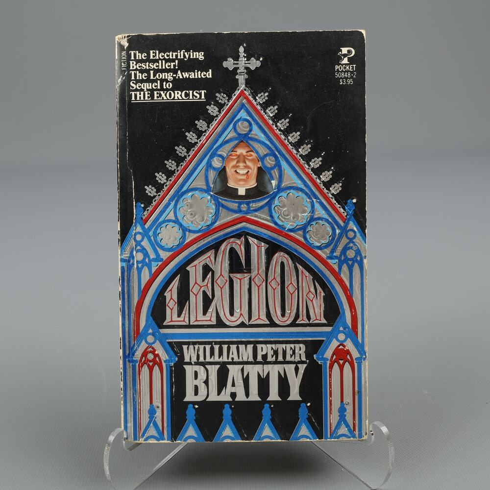 Legion By William Peter Blatty Paperback Sequel To The Exorcist Key Hole Cover